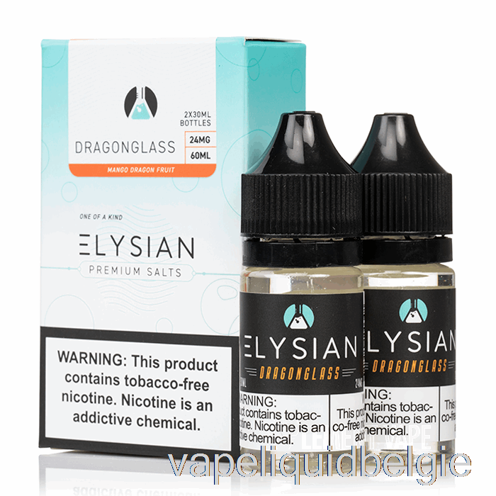 Vape Vloeibare Drakenglas - Elysische Zouten - 60 Ml 24 Mg